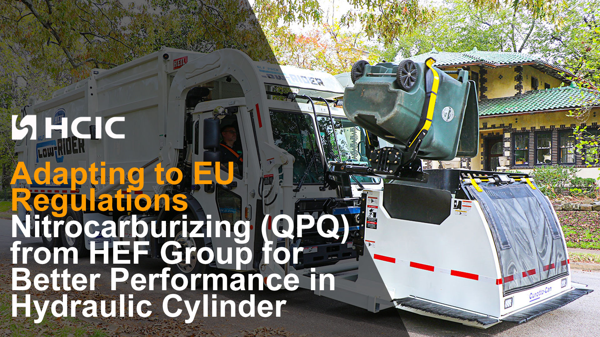 Tilpasning til EU-regler: Nitrocarburizing (QPQ) til fremstilling af hydrauliske cylindere!