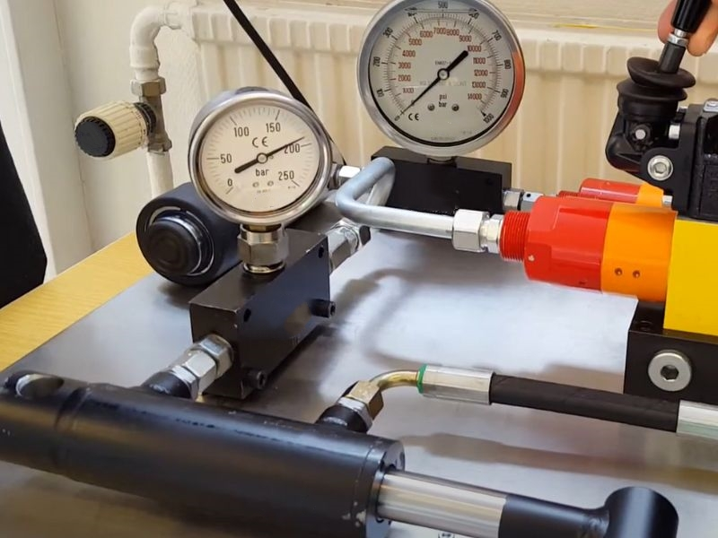 Hydraulisk cylinderlagringsopbevaringsinstruktioner