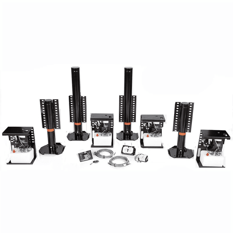 Hydrauliksystem med automatisk nivellering