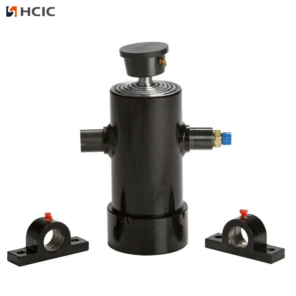 Vippetrailer Chassis Lille teleskopisk hydraulisk cylinder